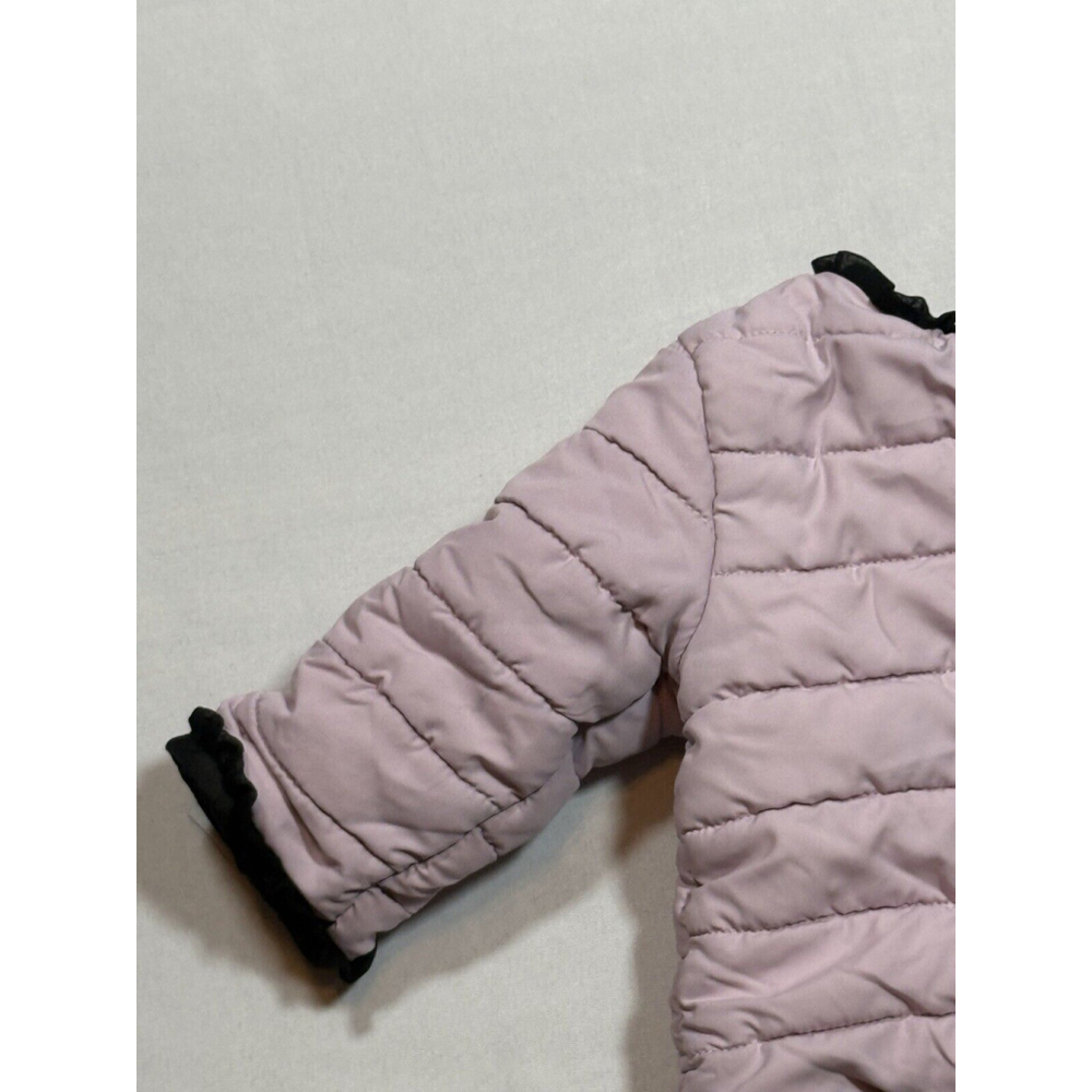 Little Me Barbie Style Baby Girls Padded Coat Jacket 12Months Winter Outerwear - Picture 12 of 12